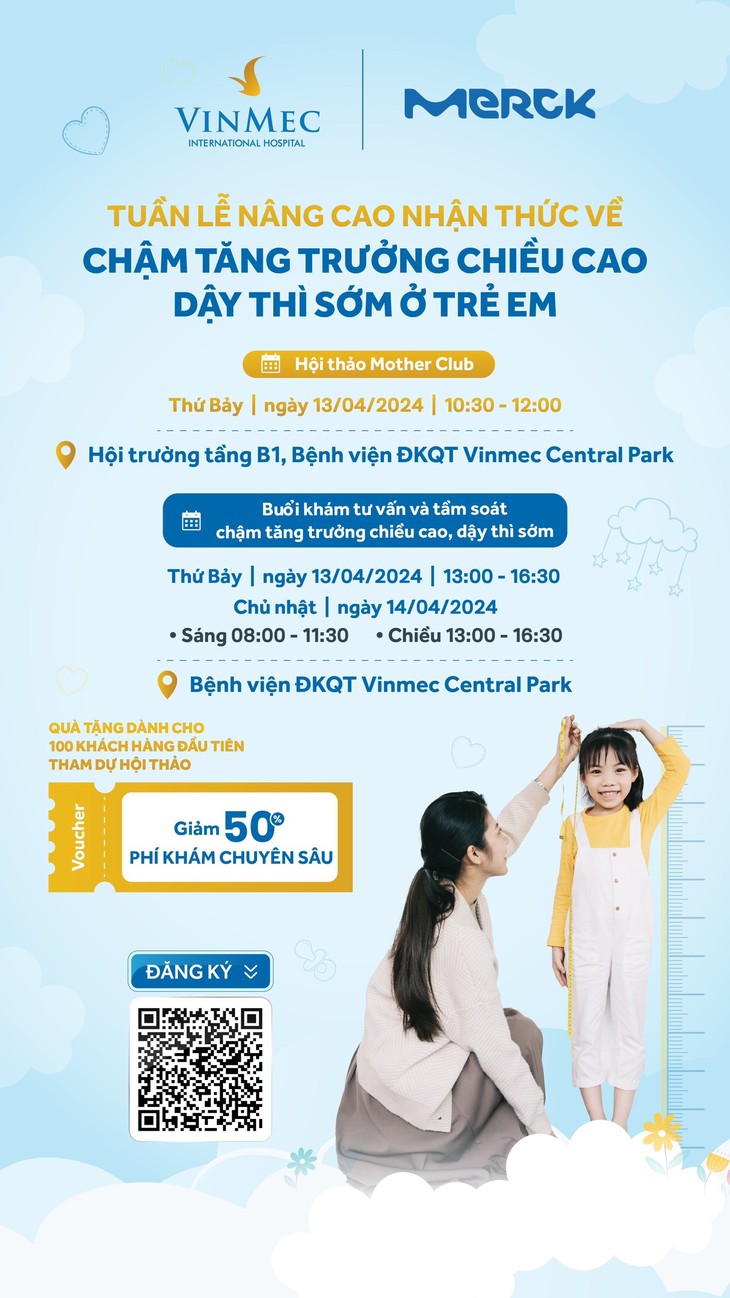 Cơ hội tầm soát chậm tăng trưởng, dậy thì sớm cho trẻ- Ảnh 3. Cơ hội tầm soát chậm tăng trưởng, dậy thì sớm cho trẻ- Ảnh 3.