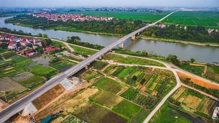 Cầu 200 tỷ kết nối Hà Nội - Bắc Giang chính thức thông xe- Ảnh 3. Cầu 200 tỷ kết nối Hà Nội - Bắc Giang chính thức thông xe- Ảnh 3.