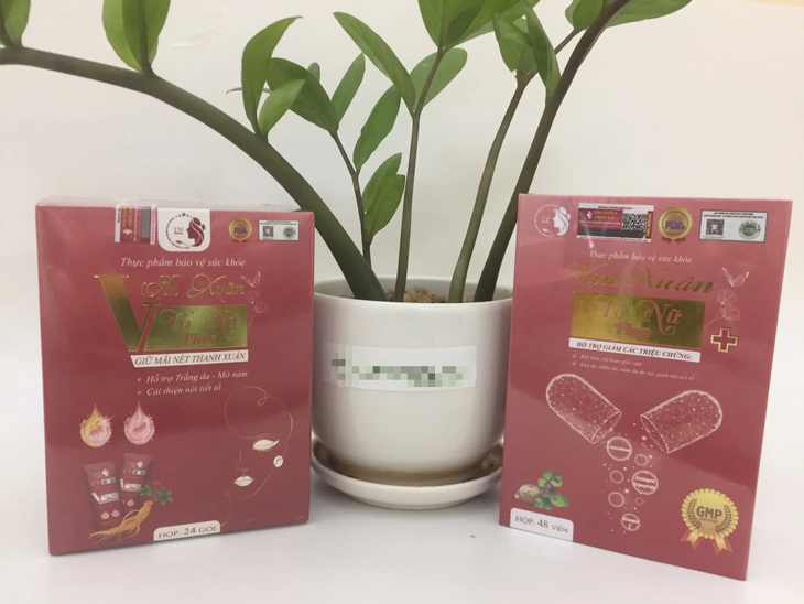 TPBVSK Vạn Xuân Tố Nữ Plus đang được các 'nhà thuốc' thổi phồng công dụng, ngừa cả ung thư- Ảnh 1.