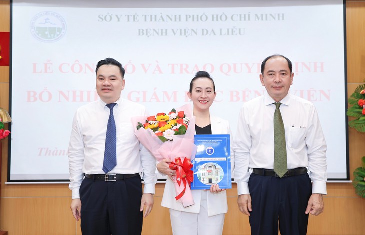 Bệnh viện Da liễu TPHCM có tân Giám đốc- Ảnh 1.