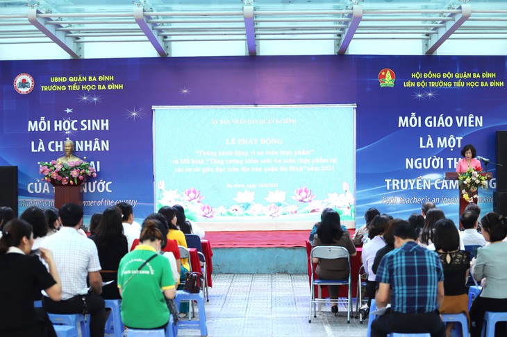 Quận Ba Đình triển khai tháng hành động vì an toàn thực phẩm- Ảnh 2.