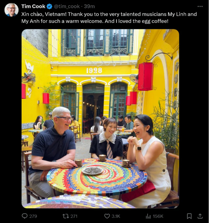 Khách du lịch 'bắt trend' tới nhà hàng từng đón ông Tim Cook- Ảnh 1.