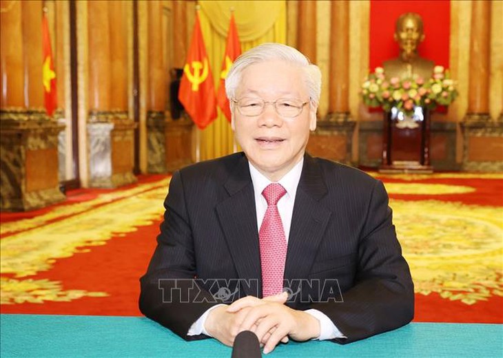 Lãnh đạo các chính đảng, các nước chúc mừng sinh nhật Tổng Bí thư Nguyễn Phú Trọng- Ảnh 1.