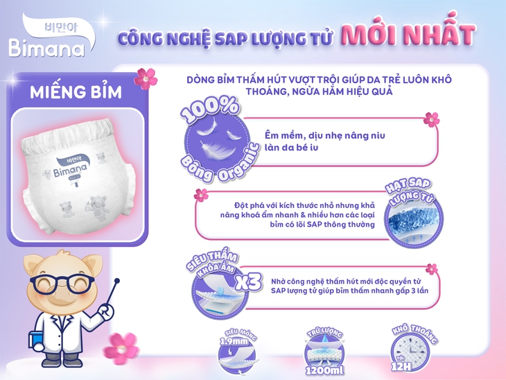 Chọn bỉm an toàn - mẹ chọn Bimana Hàn Quốc cho con- Ảnh 2.