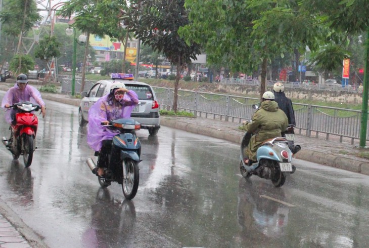 Miền Bắc mưa dông trước khi đón nắng nóng diện rộng- Ảnh 2. Miền Bắc mưa dông trước khi đón nắng nóng diện rộng- Ảnh 2.