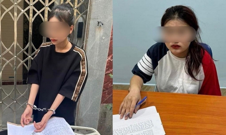 Bắt 2 cô gái trẻ mua bán ma túy - Ảnh 1.