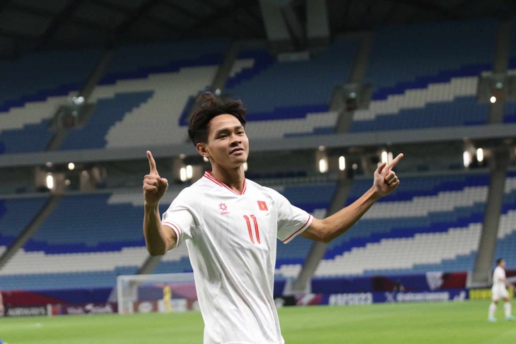 U23 Việt Nam thắng trận ra quân U23 châu Á, giành ngôi đầu bảng- Ảnh 2. U23 Việt Nam thắng trận ra quân U23 châu Á, giành ngôi đầu bảng- Ảnh 2.