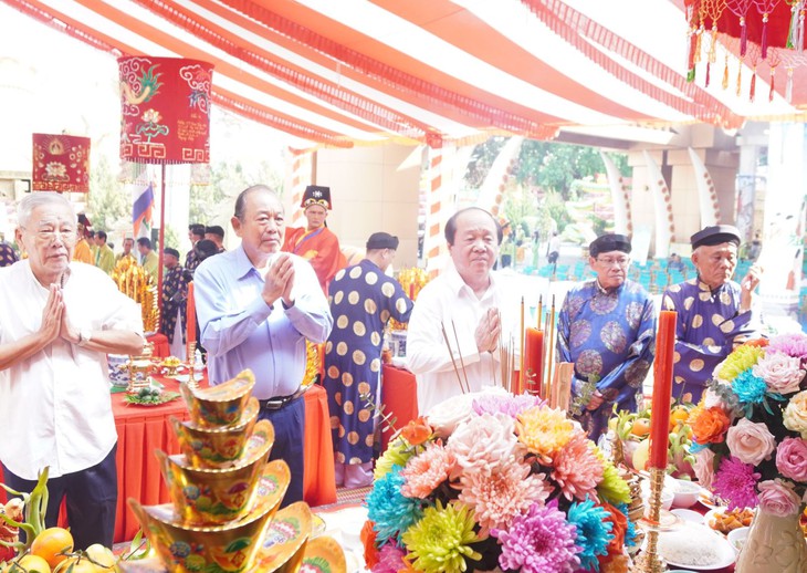 Trang trọng lễ Giỗ Tổ Hùng Vương tại TPHCM- Ảnh 5.