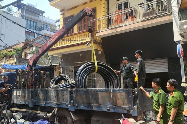 Bắt 14 đối tượng trộm cắp gần 10.000 m dây cáp điện ngầm- Ảnh 4.