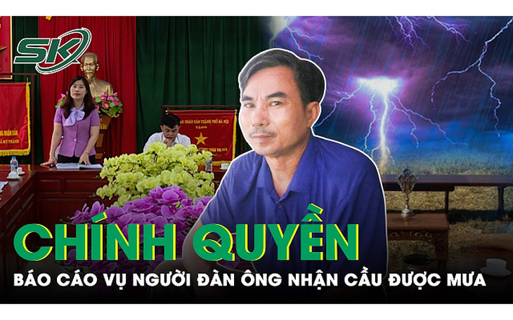 Chính quyền báo cáo vụ ông Lê Minh Hoàng tự xưng có khả năng cầu mưa cho TPHCM