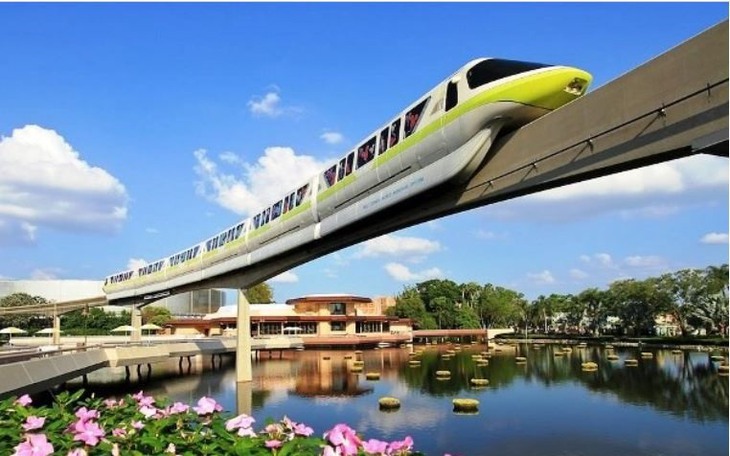 Hà Nội sắp xây đường sắt 1 ray trên cao chạy ven 2 bờ sông Hồng