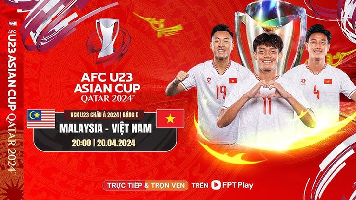 Xem trực tiếp trận U23 Việt Nam - U23 Malaysia ở đâu, trên kênh nào?- Ảnh 1. Xem trực tiếp trận U23 Việt Nam - U23 Malaysia ở đâu, trên kênh nào?- Ảnh 1.