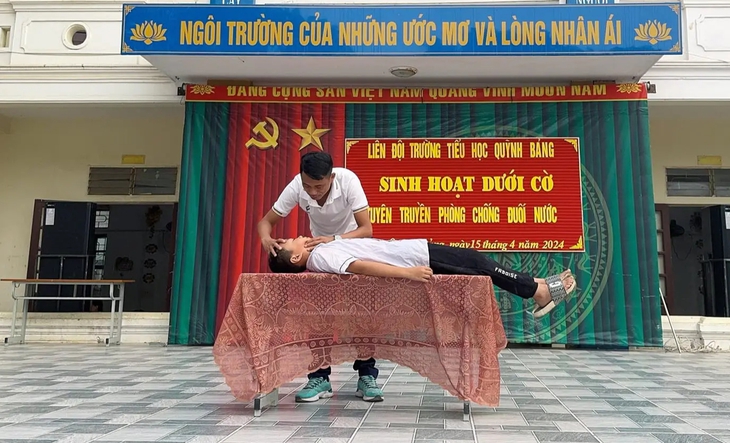 Hè đến, chính quyền, nhà trường ‘sốt sắng’ phòng đuối nước- Ảnh 2.
