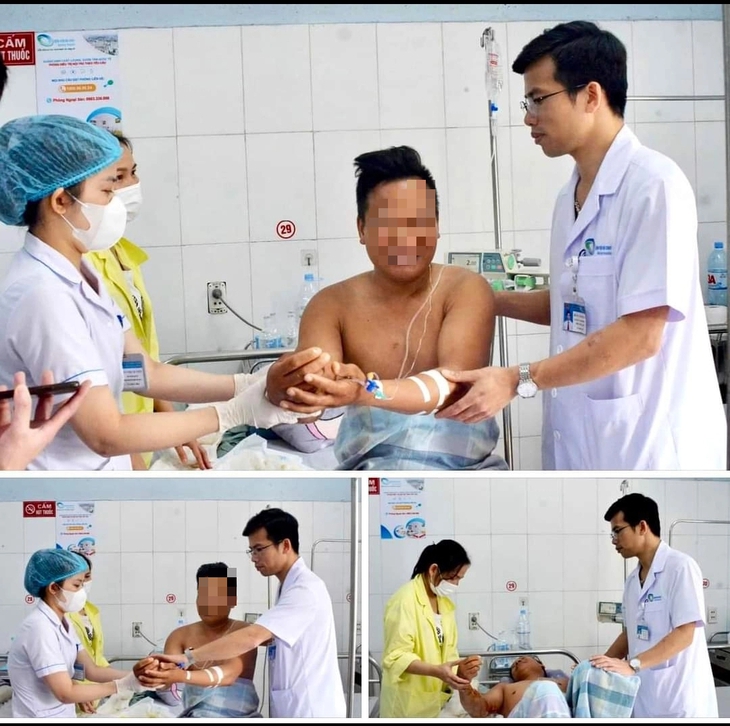 Phẫu thuật thành công giúp người bệnh thoát khỏi nguy cơ cắt cụt cánh tay- Ảnh 1.