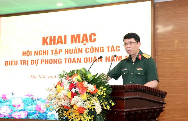 Tập huấn điều trị dự phòng quân y các tuyến để nâng chất lượng khám, chữa bệnh- Ảnh 1.
