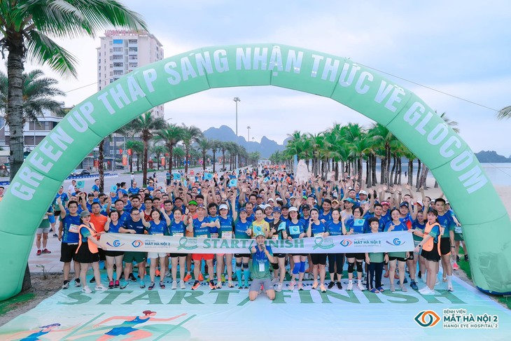 "Run For Green Up 2024": Hơn 1000 runner chạy để thắp sáng nhận thức về Glôcôm- Ảnh 3. "Run For Green Up 2024": Hơn 1000 runner chạy để thắp sáng nhận thức về Glôcôm- Ảnh 3.