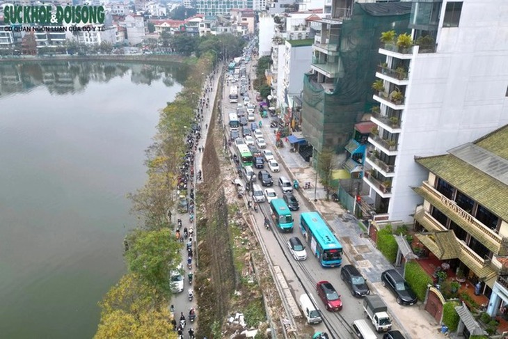 Cận cảnh khu vực khiến đoạn đường 1km chậm tiến độ 3 năm ở Hà Nội- Ảnh 9. Cận cảnh khu vực khiến đoạn đường 1km chậm tiến độ 3 năm ở Hà Nội- Ảnh 9.
