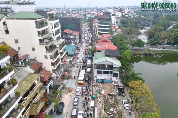 Cận cảnh khu vực khiến đoạn đường 1km chậm tiến độ 3 năm ở Hà Nội- Ảnh 8. Cận cảnh khu vực khiến đoạn đường 1km chậm tiến độ 3 năm ở Hà Nội- Ảnh 8.