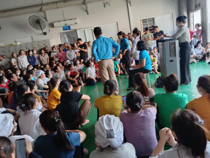Vụ hàng trăm công nhân nghỉ việc, Doanh nghiệp điều chỉnh người lao động đi làm trở lại- Ảnh 2.