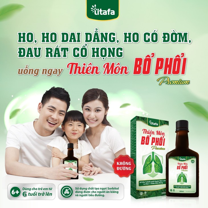 Bổ phổi khỏe, giảm ho nhờ sản phẩm uy tín- Ảnh 3.