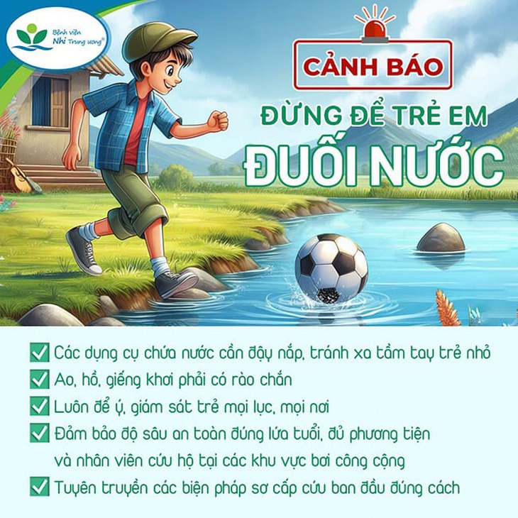 Trẻ đuối nước – Nỗi ám ảnh mùa hè và kỳ nghỉ lễ- Ảnh 4. Trẻ đuối nước – Nỗi ám ảnh mùa hè và kỳ nghỉ lễ- Ảnh 4.