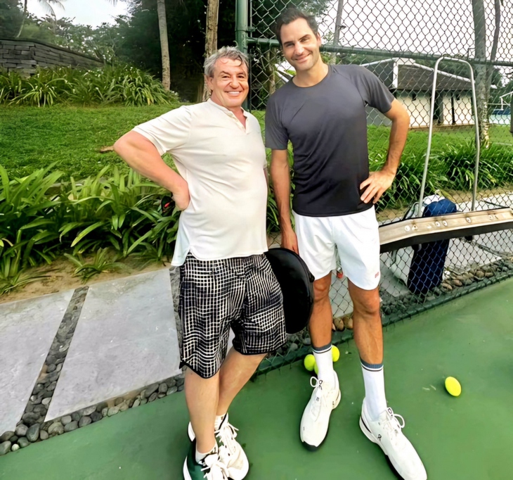 Tay vợt huyền thoại Roger Federer đến Hội An du lịch- Ảnh 1. Tay vợt huyền thoại Roger Federer đến Hội An du lịch- Ảnh 1.