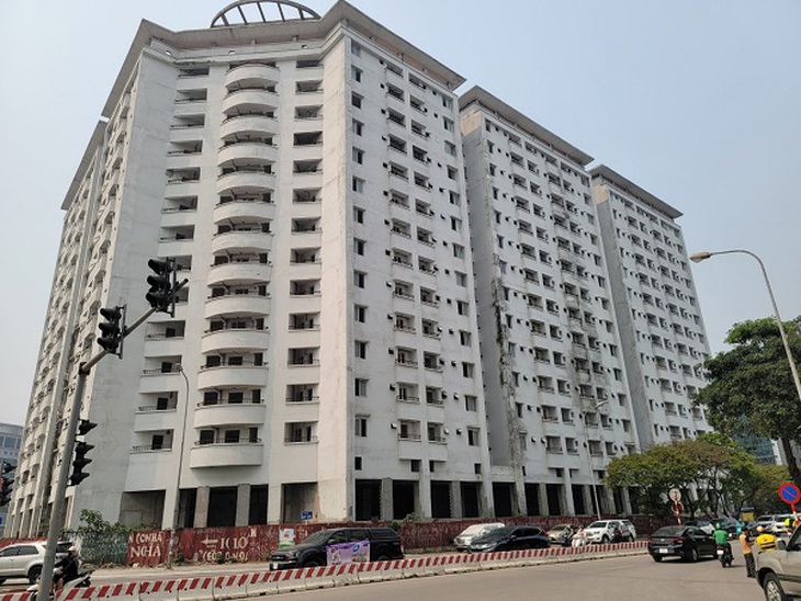 Nhà tái định cư dở dang hàng chục năm trên ‘đất vàng’ quận Cầu Giấy- Ảnh 12.