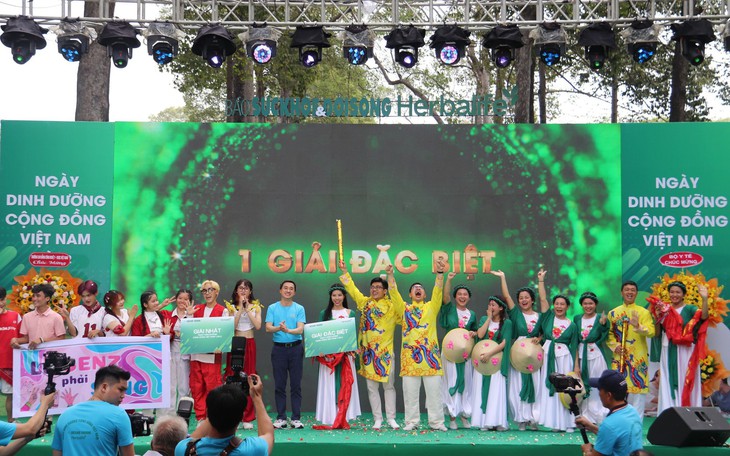 Ngày Dinh dưỡng cộng đồng Việt Nam lần 2 cổ vũ toàn dân thực hành lối sống năng động, khoa học