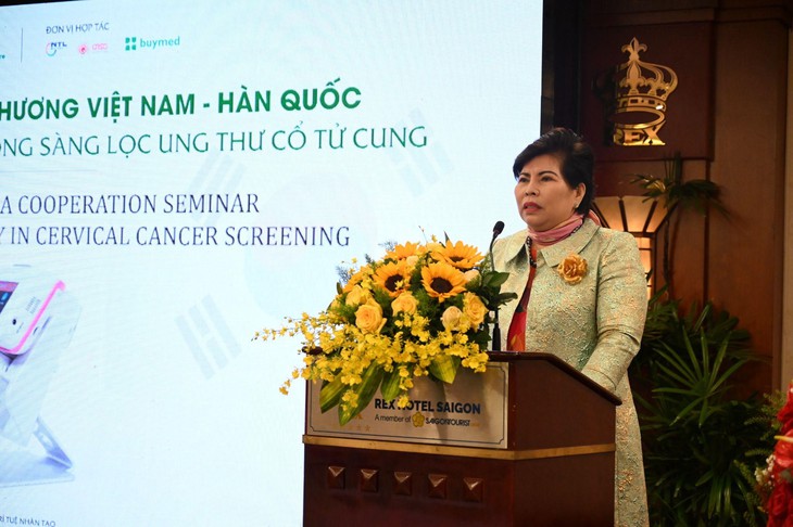 Hội thảo hợp tác giao thương phát triển công nghệ AI trong sàng lọc ung thư cổ tử cung- Ảnh 2. Hội thảo hợp tác giao thương phát triển công nghệ AI trong sàng lọc ung thư cổ tử cung- Ảnh 2.