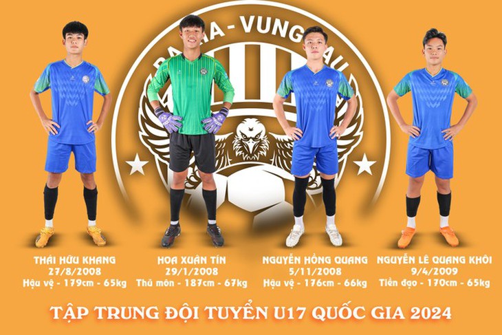 Con trai Quang Hải được triệu tập lên đội tuyển U17 Việt Nam- Ảnh 1. Con trai Quang Hải được triệu tập lên đội tuyển U17 Việt Nam- Ảnh 1.