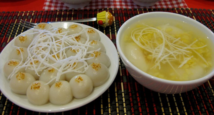 Cách làm bánh trôi bánh chay ngũ sắc ngày Tết Hàn thực- Ảnh 1. Cách làm bánh trôi bánh chay ngũ sắc ngày Tết Hàn thực- Ảnh 1.