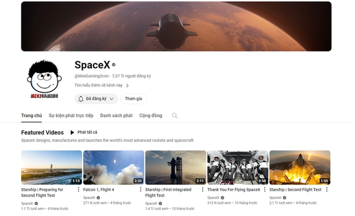 Kênh YouTube của Độ Mixi lại bị hack, mất quyền kiểm soát- Ảnh 2.