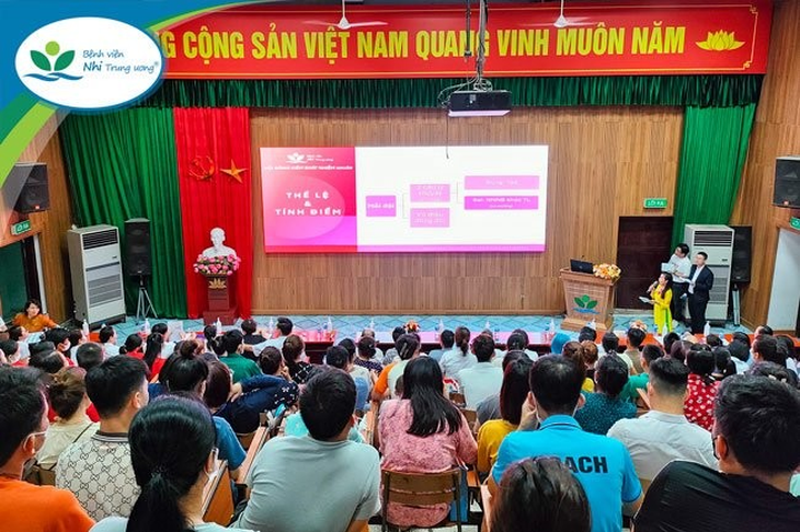 Bệnh viện Nhi TƯ hưởng ứng Ngày Vệ sinh tay toàn cầu 2024: Rửa tay phòng chống nhiễm khuẩn- Ảnh 5.