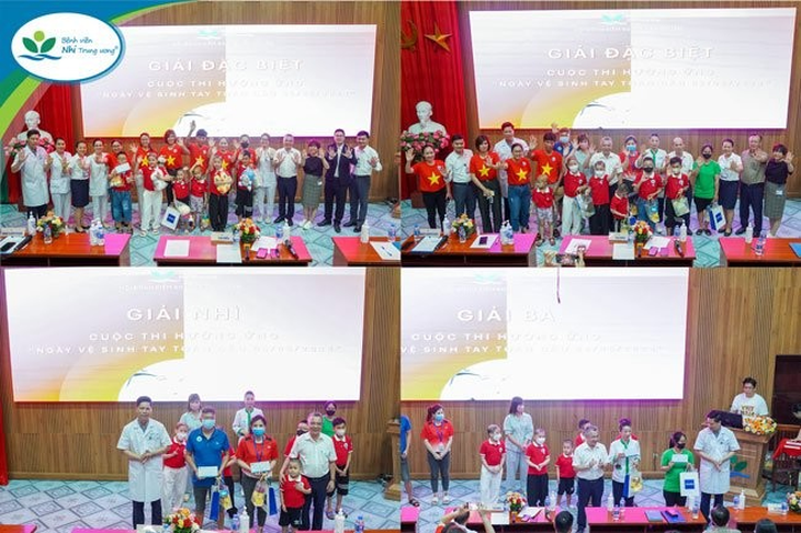 Bệnh viện Nhi TƯ hưởng ứng Ngày Vệ sinh tay toàn cầu 2024: Rửa tay phòng chống nhiễm khuẩn- Ảnh 6.