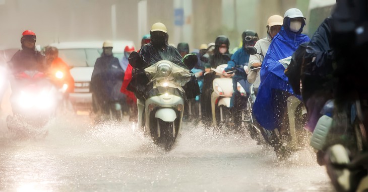 Miền Bắc đón không khí lạnh, cảnh báo mưa lớn- Ảnh 2.