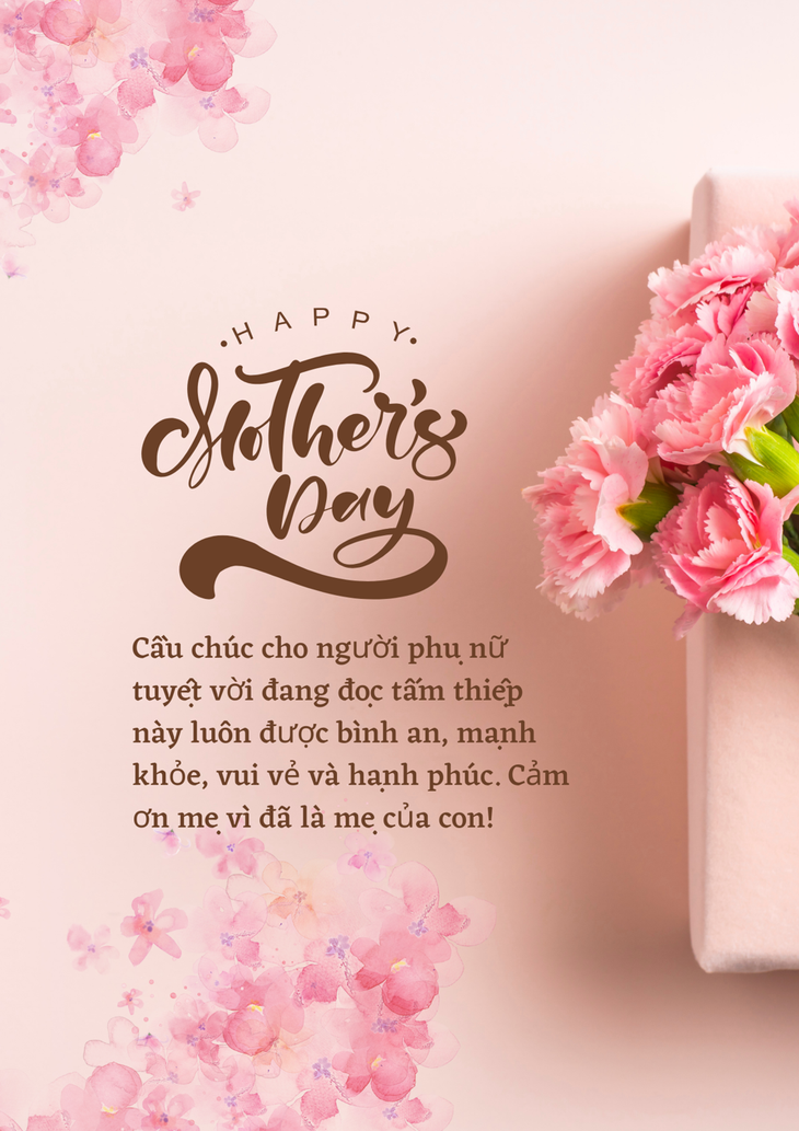 Những mẫu thiệp chúc mừng Ngày của Mẹ đẹp nhất- Ảnh 15.
