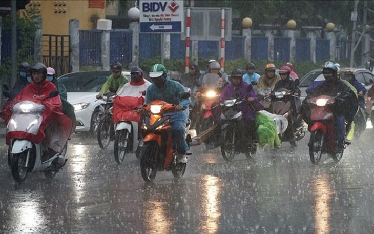 Diễn biến đợt mưa dông diện rộng ở miền Bắc những ngày tới
