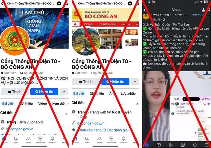 Cảnh báo thủ đoạn mạo danh Cổng Thông tin điện tử Bộ Công an- Ảnh 1. Cảnh báo thủ đoạn mạo danh Cổng Thông tin điện tử Bộ Công an- Ảnh 1.