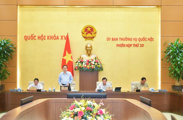 UBTVQH khai mạc Phiên họp thứ 33 để xem xét, cho ý kiến nhiều nội dung quan trọng- Ảnh 1. UBTVQH khai mạc Phiên họp thứ 33 để xem xét, cho ý kiến nhiều nội dung quan trọng- Ảnh 1.