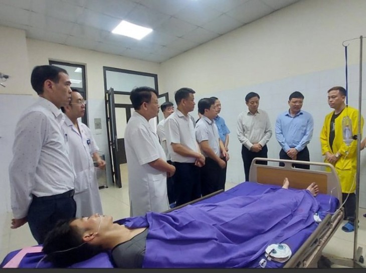 Sức khoẻ công nhân sống sót sau vụ sập mỏ than ở Quảng Ninh hiện ra sao?- Ảnh 1. Sức khoẻ công nhân sống sót sau vụ sập mỏ than ở Quảng Ninh hiện ra sao?- Ảnh 1.