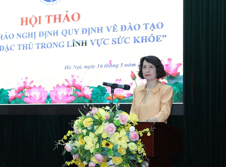 Phải tiếp tục xây dựng hoàn thiện thể chế về đào tạo nhân lực y tế - Ảnh 1.