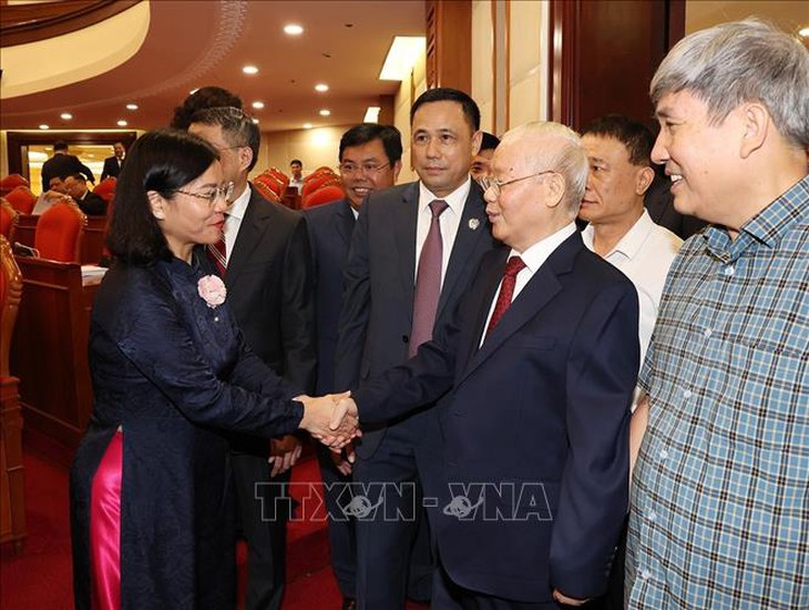 Khai mạc Hội nghị lần thứ chín Ban Chấp hành Trung ương Đảng khóa XIII- Ảnh 4.