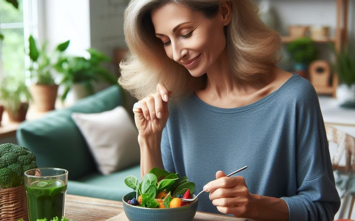 Chế độ ăn cho phụ nữ tiền mãn kinh