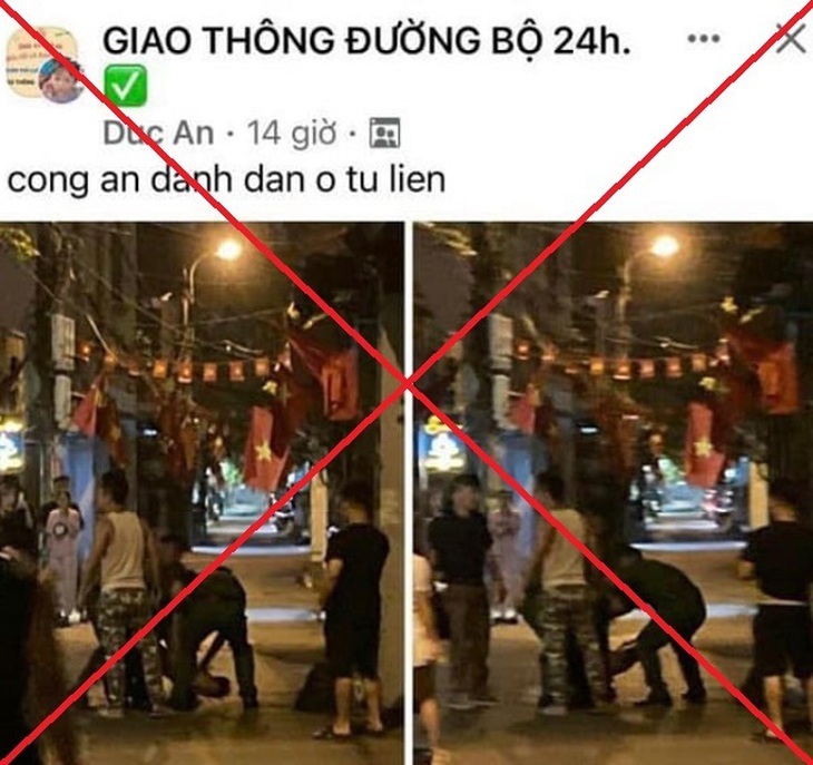 Xử lý trường hợp đăng thông tin ‘Công an đánh dân’ sai sự thật lên mạng- Ảnh 1.