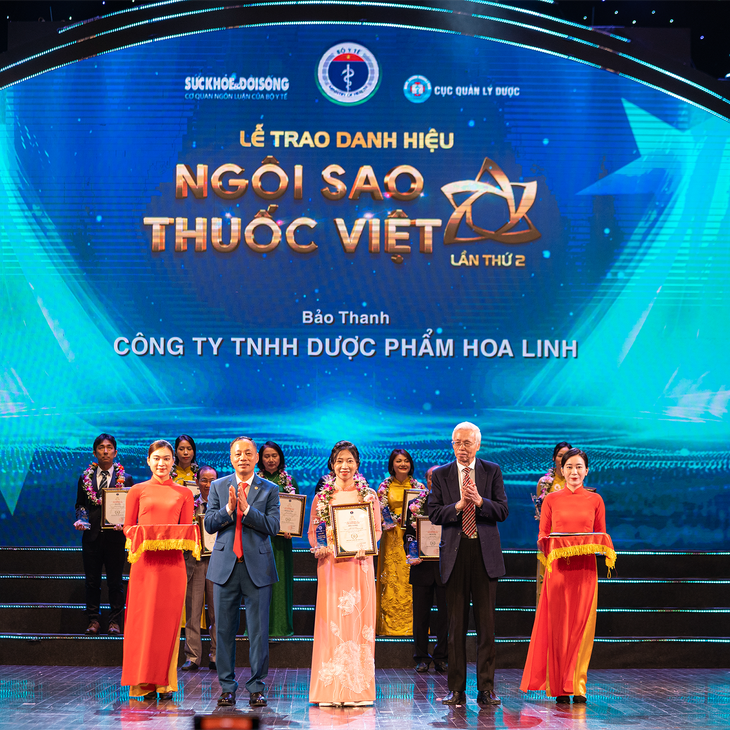 Thuốc ho bổ phế Bảo Thanh được Bộ Y tế tặng giải thưởng 