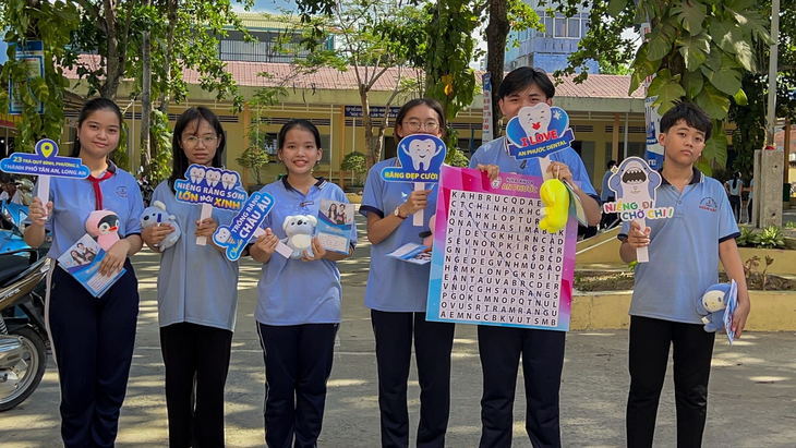 Nha khoa An Phước đẩy mạnh hoạt động nha khoa học đường tại Long An- Ảnh 3.
