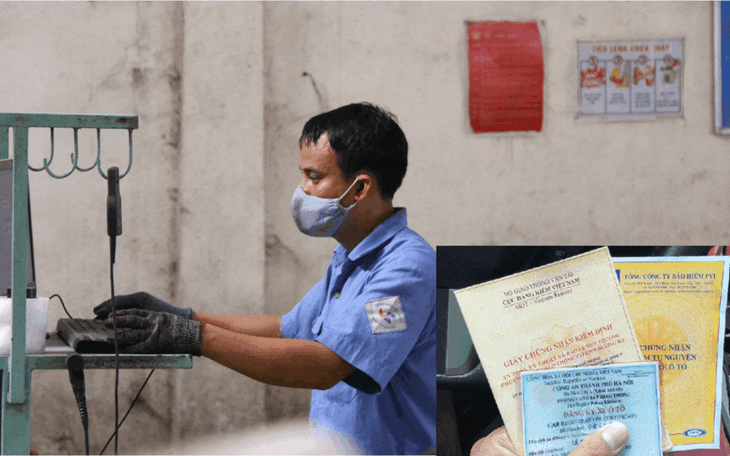Yêu cầu trung tâm đăng kiểm tạo mã QR để người dân không phải thanh toán tiền mặt