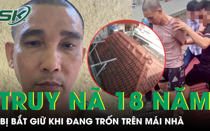 Bắt giữ đối tượng truy nã đặc biệt nguy hiểm lẩn trốn trên mái nhà dân
