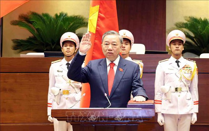 Đại tướng Tô Lâm tuyên thệ nhậm chức Chủ tịch nước
