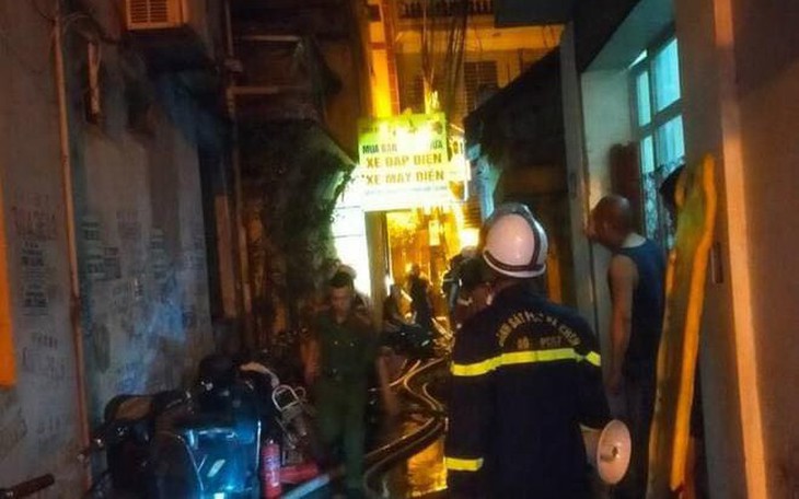 Nhiều người thương vong trong vụ cháy nhà trọ 5 tầng tại Trung Kính, Cầu Giấy